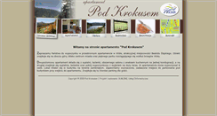 Desktop Screenshot of apartament-wisla.com.pl